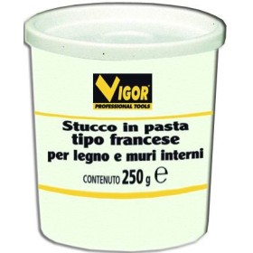 VIGOR STUCCO PASTA TIPO FRANCESE PER INTERNO MURO LEGNO GR. 500 VIGOR STUCCO PASTA TIPO FRANCESE PER INTERNO MURO LEGNO GR. 500