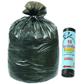VIROSAC SACCHI CONDOMINIO NERO PZ.10 LEGACCIO CM. 70X110 VIROSAC SACCHI CONDOMINIO NERO PZ.10 LEGACCIO CM. 70X110