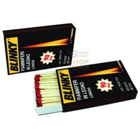 BLINKY FIAMMIFERI IN LEGNO LUNGHI PZ. 45 MM. 90 BLINKY FIAMMIFERI IN LEGNO LUNGHI PZ. 45 MM. 90