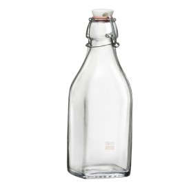 Bottiglia Bormioli Rocco Swing tappo meccanico in vetro acqua ml. 125 Bottiglia Bormioli Rocco Swing tappo meccanico in vetro acqua
