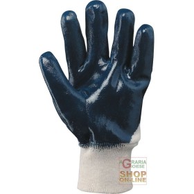 GUANTO NBR POLSO MAGLIA  TG  8 9 10 GUANTO NBR POLSO MAGLIA TG 8 9 10