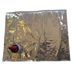 SACCA IN ALLUMINIO PER ALIMENTI BAG IN BOX CON RUBINETTO LT. 3 SACCA IN ALLUMINIO PER ALIMENTI BAG IN BOX CON RUBINETTO LT. 3