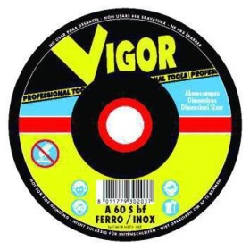 VIGOR MOLA ABRASIVA SPECIAL ACCIAIO-INOX PIANE 125X1,6X22 VIGOR MOLA ABRASIVA SPECIAL ACCIAIO-INOX PIANE 125X1,6X22