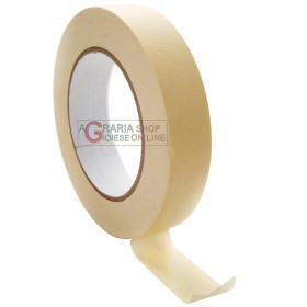 NASTRO ADESIVO DI CARTA PER CARROZZIERE MM. 25 MT. 50 NASTRO ADESIVO DI CARTA PER CARROZZIERE MM. 25 MT. 50