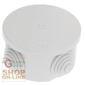 CASSETTA DI DERIVAZIONE STAGNA IP44 ESTERNA D.65X35 CASSETTA DI DERIVAZIONE STAGNA IP44 ESTERNA D.65X35