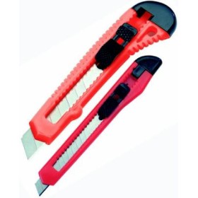 COLTELLO LAMA A SPEZZARE PLASTICA ROSSA GRANDE COLTELLO LAMA A SPEZZARE PLASTICA ROSSA GRANDE