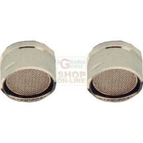 DIFFUSORE PER ACQUA CROMATO PER RUBINETO FILETTO  22X1 F. DIFFUSORE PER ACQUA CROMATO PER RUBINETO FILETTO 22X1 F.