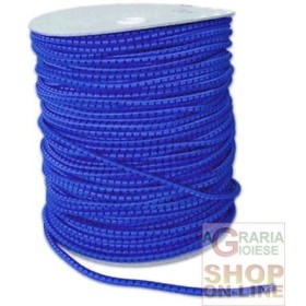 FUNE ELASTICA MM. 8 DI COLORE BLU MT. 200 FUNE ELASTICA MM. 8 DI COLORE BLU MT. 200
