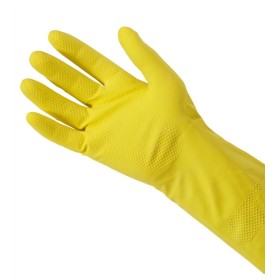 GUANTI FELPATI IN LATTICE DI GOMMA NATURALE TG. M-L GUANTI FELPATI IN LATTICE DI GOMMA NATURALE TG. M-L