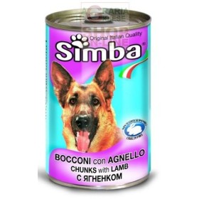 SIMBA BOCCONCINI PER CANI CON AGNELLO KG. 1,230 SIMBA BOCCONCINI PER CANI CON AGNELLO KG. 1,230