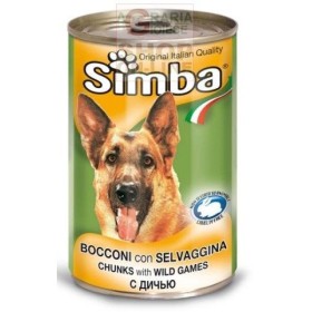SIMBA BOCCONCINI PER CANI CON SELVAGGINA KG. 1,230 SIMBA BOCCONCINI PER CANI CON SELVAGGINA KG. 1,230