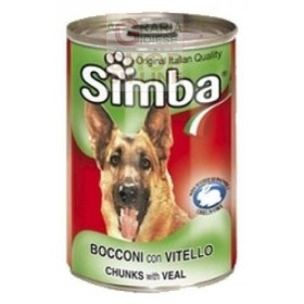 SIMBA BOCCONCINI PER CANI CON VITELLO  KG. 1,230 SIMBA BOCCONCINI PER CANI CON VITELLO KG. 1,230