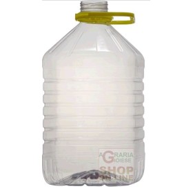 TANICA PET IN PLASTICA PER VINO OLIO LT. 5 TANICA PET IN PLASTICA PER VINO OLIO LT. 5
