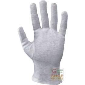 GUANTO COTONE ECONOMICO BIANCO LATTE GR  17 19  TG  6 7 9 GUANTO COTONE ECONOMICO BIANCO LATTE GR 17 19 TG 6 7 9