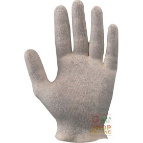 GUANTO COTONE ECONOMICO ORLATO  TG  7 9 GUANTO COTONE ECONOMICO ORLATO TG 7 9