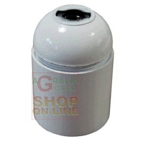 PORTALAMPADA E27 LISCIO BIANCO PORTALAMPADA E27 LISCIO BIANCO