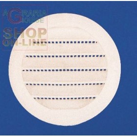 GRIGLIA AERAZIONE  IN ABS DIAMETRO MM. 120 GRIGLIA AERAZIONE IN ABS DIAMETRO MM. 120