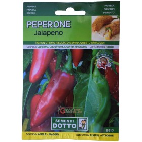 SEMI DI PEPERONE JALAPENO SEMENTI DOTTO SEMI DI PEPERONE JALAPENO SEMENTI DOTTO