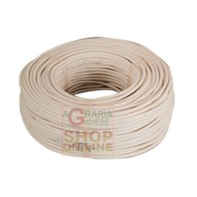 CAVO ELETTRICO BIPOLARE SEZ. 2 X 0,75 BIANCO CAVO ELETTRICO BIPOLARE SEZ. 2 X 0,75 BIANCO