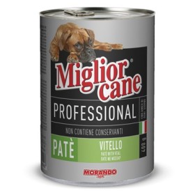MIGLIORGATTO PROFESSIONAL PATE CON VITELLO GR. 400 MIGLIORGATTO PROFESSIONAL PATE CON VITELLO GR. 400
