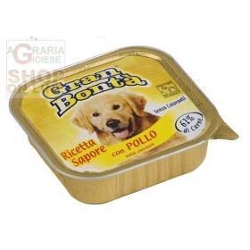 GRAN BONTA PATE PER CANI CON POLLO GR. 150 GRAN BONTA PATE PER CANI CON POLLO GR. 150