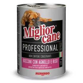 MIGLIORCANE PROFESSIONAL CON AGNELLO E RISO GR.405 MIGLIORCANE PROFESSIONAL CON AGNELLO E RISO GR.405