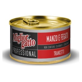 MIGLIORGATTO PRELIBATI MANZO E FEGATO GR. 85 MIGLIORGATTO PRELIBATI MANZO E FEGATO GR. 85