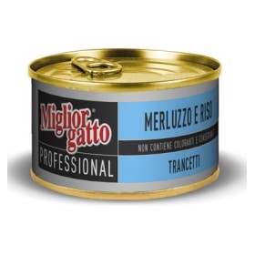 MIGLIORGATTO PRELIBATI MERLUZZO E RISO GR. 85 MIGLIORGATTO PRELIBATI MERLUZZO E RISO GR. 85