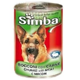 SIMBA BOCCONCINI PER CANI CON VITELLO GR. 415 SIMBA BOCCONCINI PER CANI CON VITELLO GR. 415