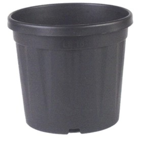 VASO IN PLASTICA PER LA COLTIVAZIONE COLORE NERO CM. 18 VASO IN PLASTICA PER LA COLTIVAZIONE COLORE NERO CM. 18