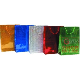 BUSTE REGALO NATALIZIE LASER ASSORTITE CM.30X40 BUSTE REGALO NATALIZIE LASER ASSORTITE CM.30X40