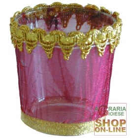 PORTA TEA LIGHT TOULLE IN VETRO CM.6X6 PORTA TEA LIGHT TOULLE IN VETRO CM.6X6
