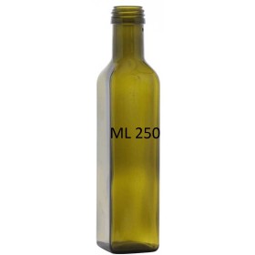 BOTTIGLIA PER OLIO MOD. MARASCA LT. 0,250 IMBOCCATURA MM. 31,5 BOTTIGLIA PER OLIO MOD. MARASCA LT. 0,250 IMBOCCATURA MM. 31,5