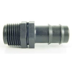 RACCORDO NERO PORTAGOMMA MASCHIO 20x1/2 RACCORDO NERO PORTAGOMMA MASCHIO 20x1/2