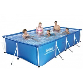 BESTWAY 56405 PISCINA CON TELAIO STEEL PRO FRAME CM.400x211x81h. BESTWAY 56405 PISCINA CON TELAIO STEEL PRO FRAME CM.400x211x81h.