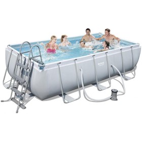 BESTWAY 56441 PISCINA CON TELAIO POWER STEEL FRAME CM.CM.404x201x100h BESTWAY 56441 PISCINA CON TELAIO POWER STEEL FRAME
