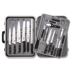 VICTORINOX VALIGIA PER CUOCHI COMPOSTA DA COLTELLI FORGIATI PER CUCINA VICTORINOX VALIGIA PER CUOCHI COMPOSTA DA COLTELLI FORGIATI PER CUCINA
