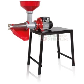 REBER PASSAPOMODORO ELETTRICO A BANCHETTO SP5 CON ACCESSORI IN PLASTICA HP. 0,53 WATT. 400 REBER PASSAPOMODORO ELETTRICO A BANCHETTO SP5 CON ACCESSORI IN