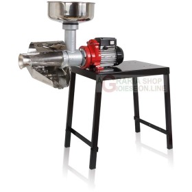 REBER PASSAPOMODORO ELETTRICO A BANCHETTO SP5 CON ACCESSORI INOX HP. 0,53 WATT. 400 REBER PASSAPOMODORO ELETTRICO A BANCHETTO SP5 CON ACCESSORI