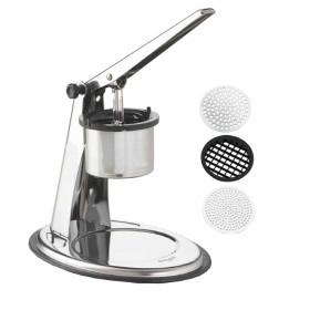 OMAC SCHIACCIAPATATE SUPER QUICK IN ACCIAIO INOX CON TRE FILTRI OMAC SCHIACCIAPATATE SUPER QUICK IN ACCIAIO INOX CON TRE FILTRI
