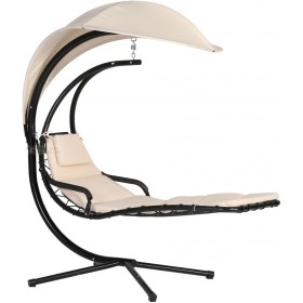 LETTINO A DONDOLO CON CUSCINO JDS-017 cm. 197x104x200h LETTINO A DONDOLO CON CUSCINO JDS-017 cm. 197x104x200h