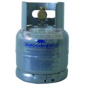 BOMBOLA PER GAS LIQUIDO DA KG.1 EUROCAMPING BOMBOLA PER GAS LIQUIDO DA KG.1 EUROCAMPING