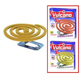 SPIRALI ANTIZANZARE VULCANO CITRONELLA GERANIO 10 SPIRALI SPIRALI ANTIZANZARE VULCANO CITRONELLA GERANIO 10 SPIRALI