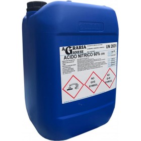 ACIDO NITRICO 60% PER FERTIRRIGAZIONE KG. 25