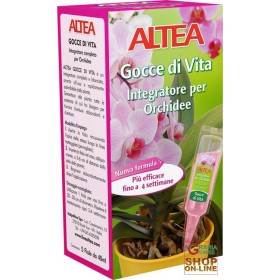 ALTEA GOCCE DI VITA ORCHIDEE INTEGRATORE COMPLETO PRONTO ALL USO PER TUTTI I TIPI DI ORCHIDEE 200 ml ALTEA GOCCE DI VITA ORCHIDEE INTEGRATORE COMPLETO PRONTO ALL USO PER TUTTI I TIPI DI ORCHIDEE 200 ml
