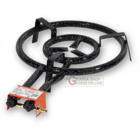 FORNELLONE BRUCIATORE A GAS BUTANO PROPANO OMOLOGATO CM. 45 FORNELLONE BRUCIATORE A GAS BUTANO PROPANO OMOLOGATO CM. 45