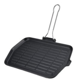 ILSA BISTECCHIERA RETTANGOLARE IN GHISA DIETELLA cm. 21x30 ILSA BISTECCHIERA RETTANGOLARE IN GHISA DIETELLA cm. 21x30