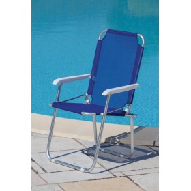 PLAYA POLTRONA IN ALLUMINIO MOD. MAGNUM COLORE BLU PLAYA POLTRONA IN ALLUMINIO MOD. MAGNUM COLORE BLU