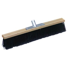 SPAZZOLONE INDUSTRIALE NYLON 4 FILE NERO LISCIO CM. 80 SPAZZOLONE INDUSTRIALE NYLON 4 FILE NERO LISCIO CM. 80