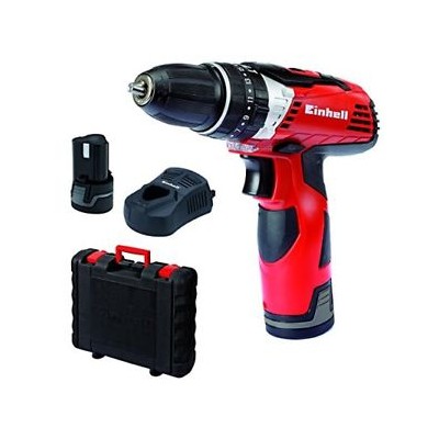 Einhell Trapano a percussione con 2 batterie a litio 12v 2ah